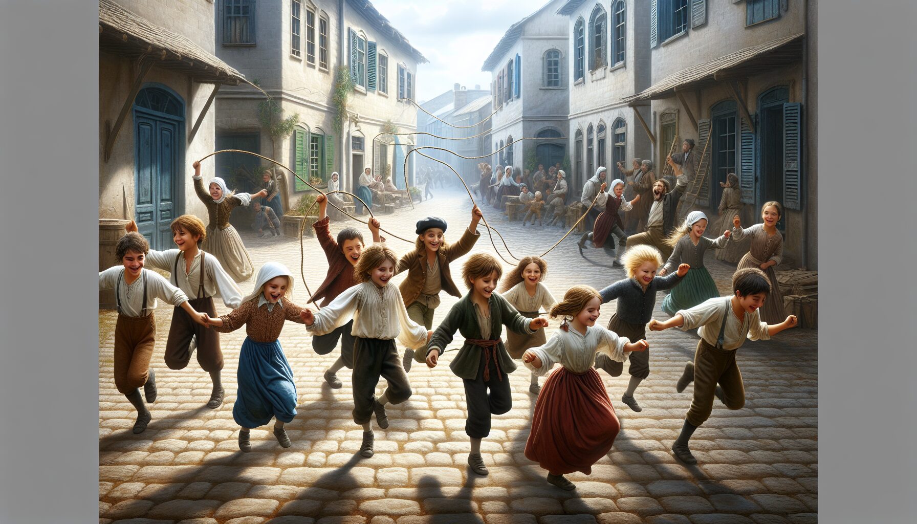 明代市井兒童打鬼遊戲情景復原想像