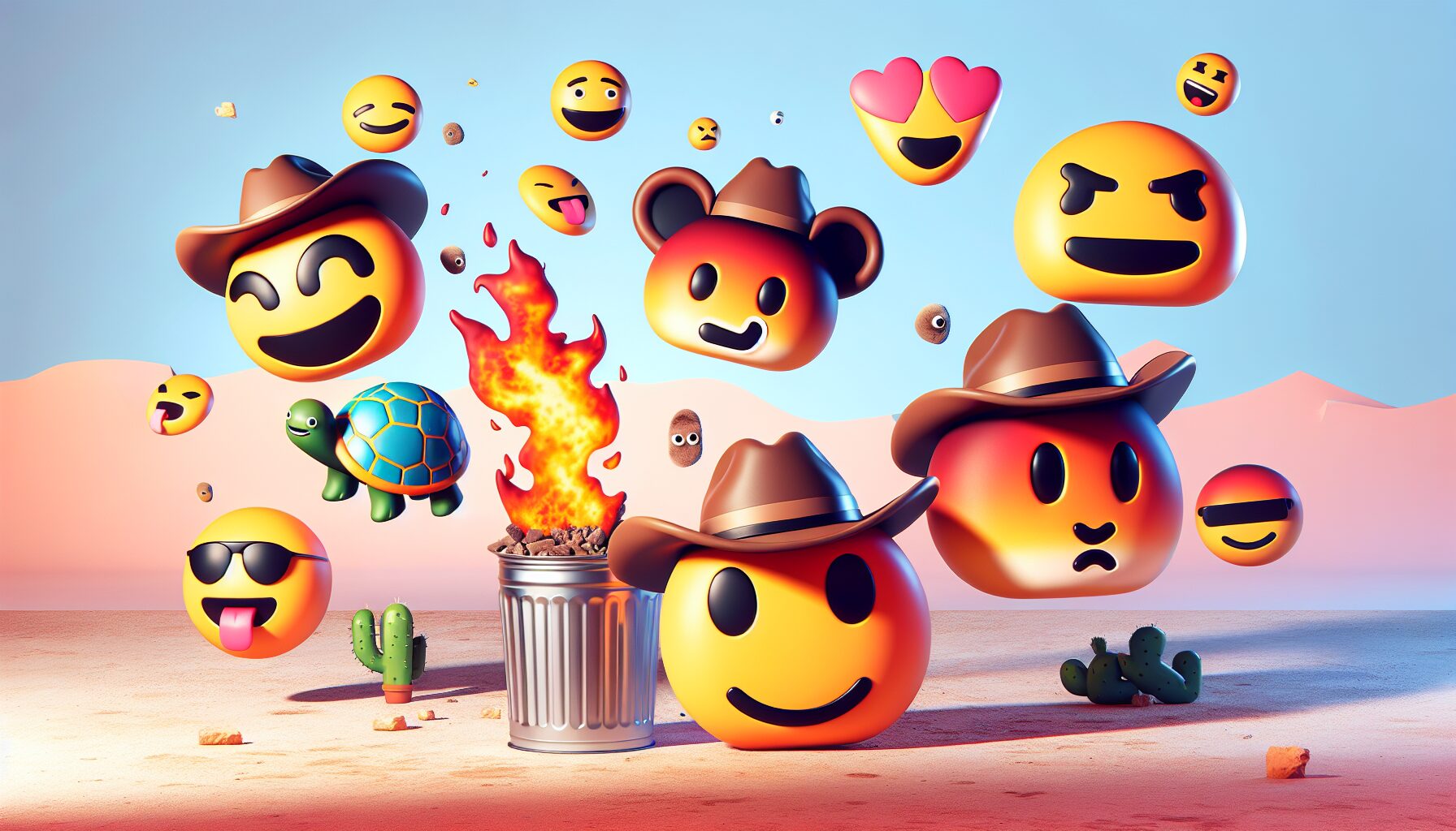 Emoji Kitchen實機使用畫面，展示混合表情的操作與成品。