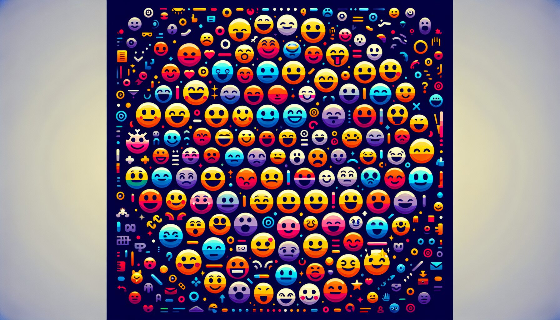 Noto Color Emoji 字體設計，為組合創作打下基礎。