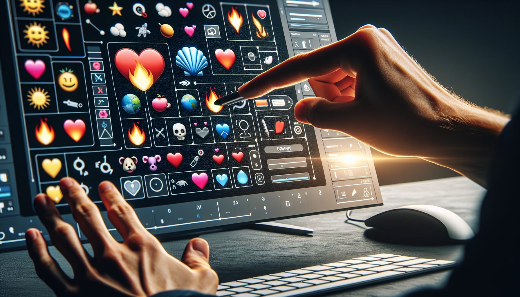 Emoji Kitchen 背後的製圖邏輯：將不同元素元件化、重組。