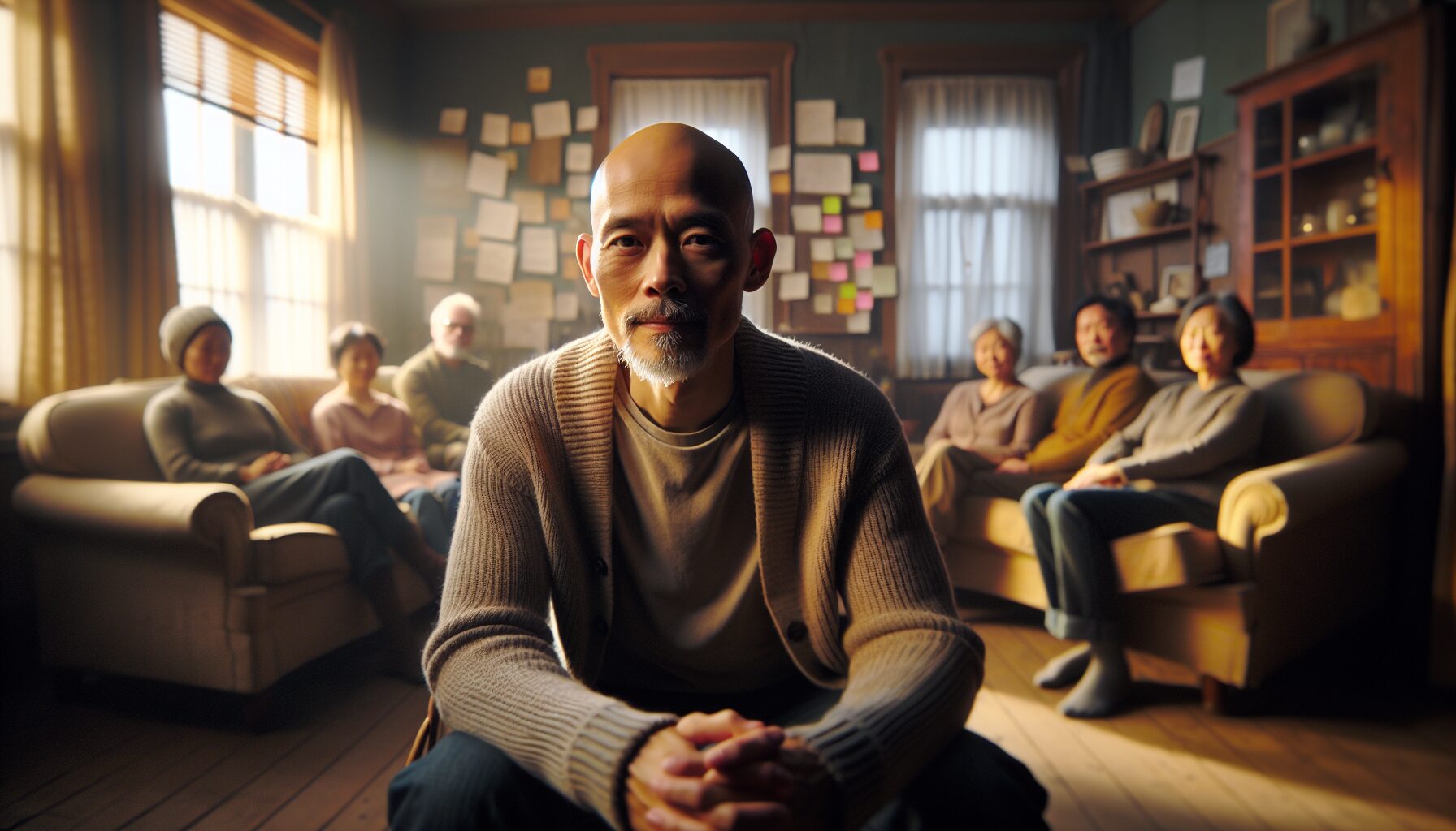 光頭哥哥青春時期舊照，展現樸實與真誠的側臉