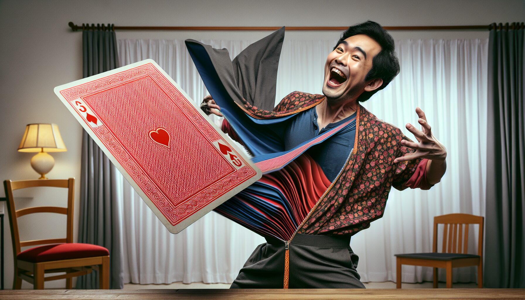 光頭哥哥〈母湯喔〉名場面，雙手捲膠帶展現招牌動作