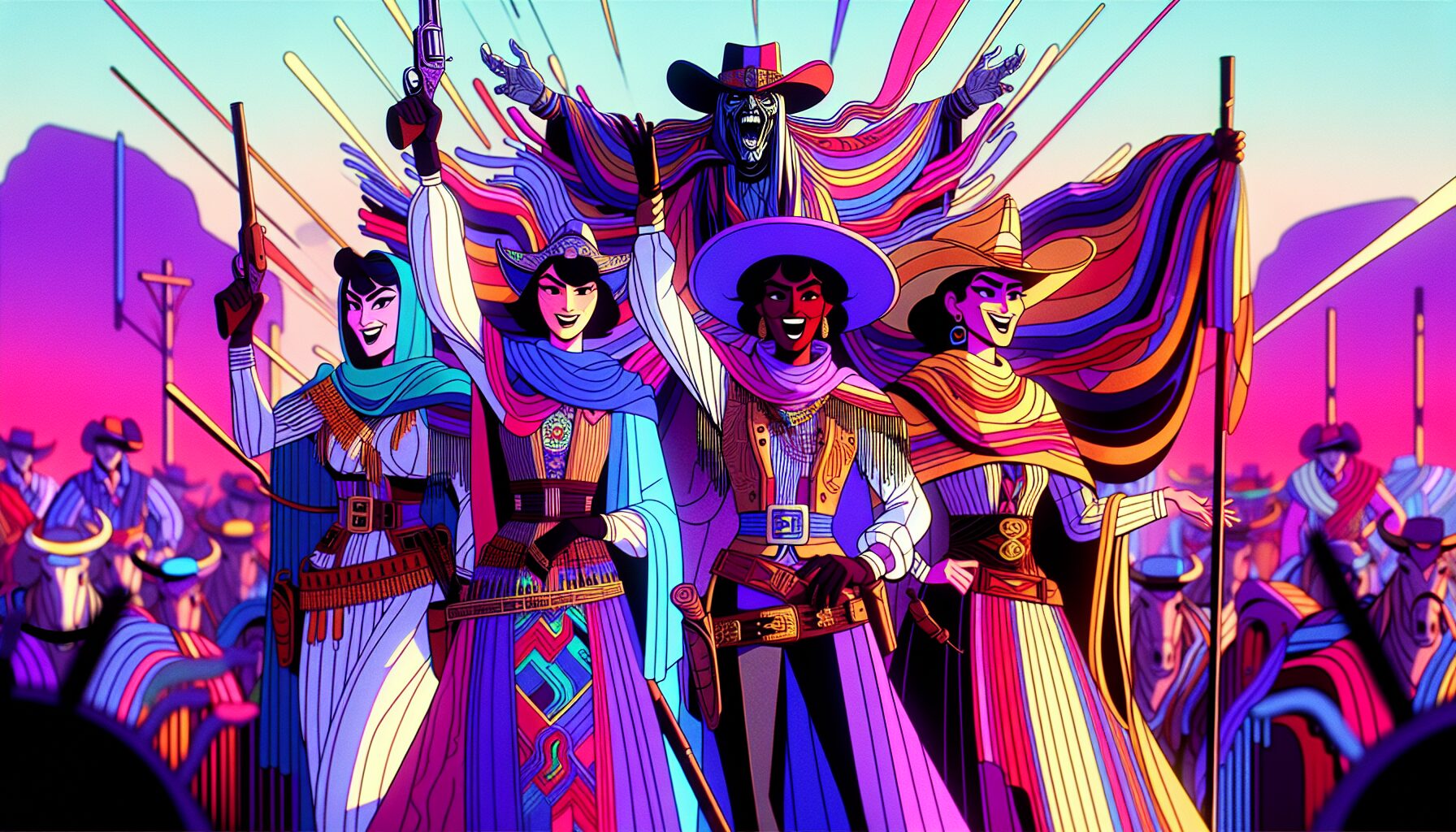 惡魔姊妹 Scanty 與 Kneesocks 在首集現身，與主角群並肩而行。