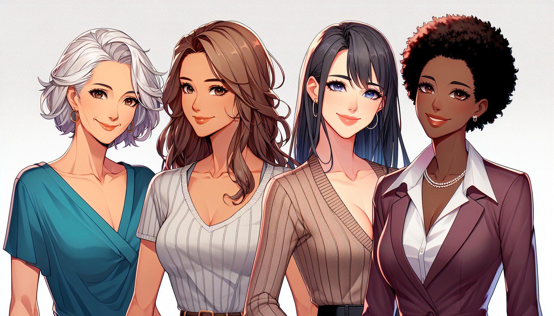 三姐妹夏日庭院CG，展現鄉下宅邸溫馨、生活感十足的氛圍