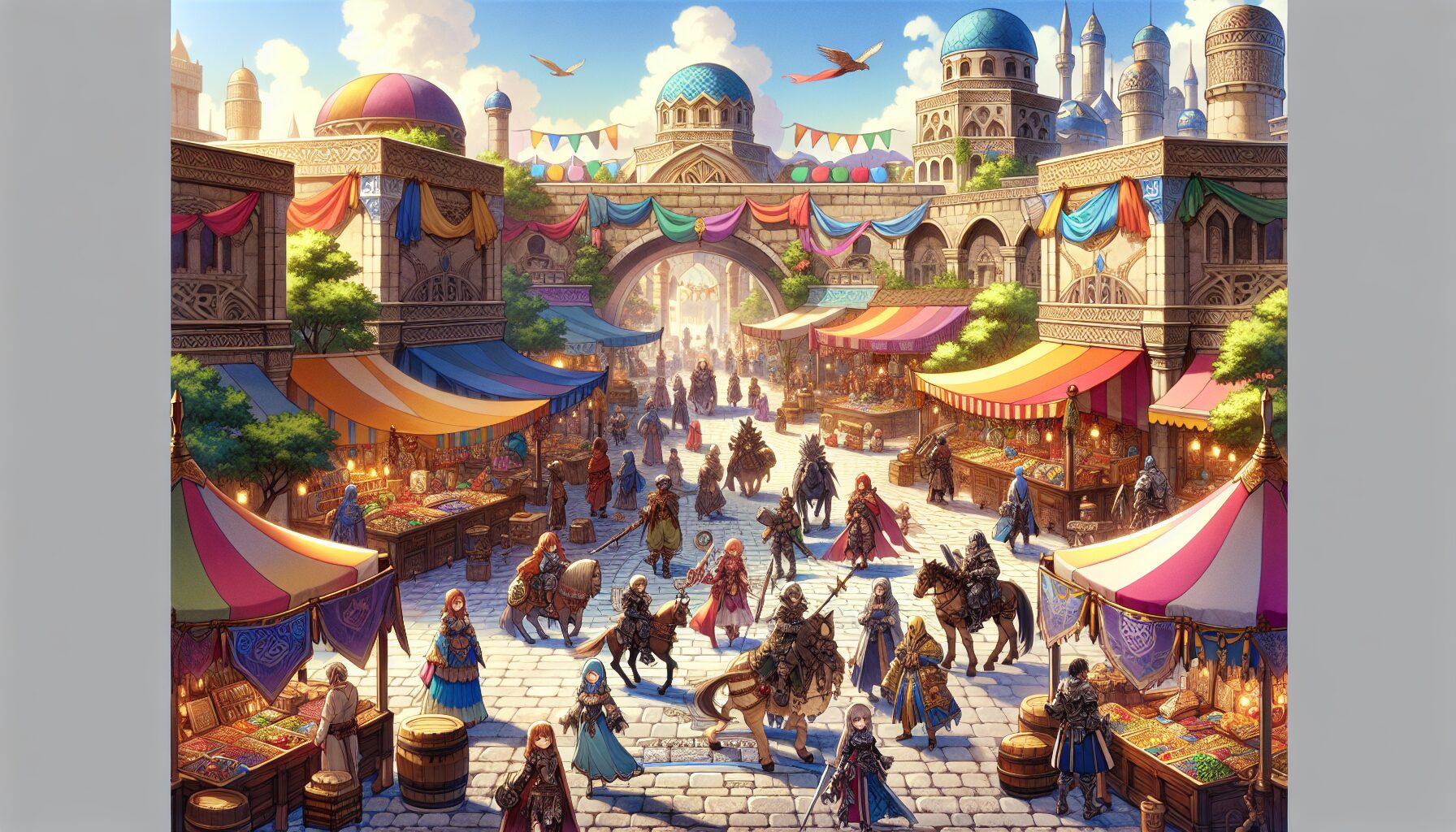 商城介面展示,顯示時裝、坐騎、通行證等課金內容