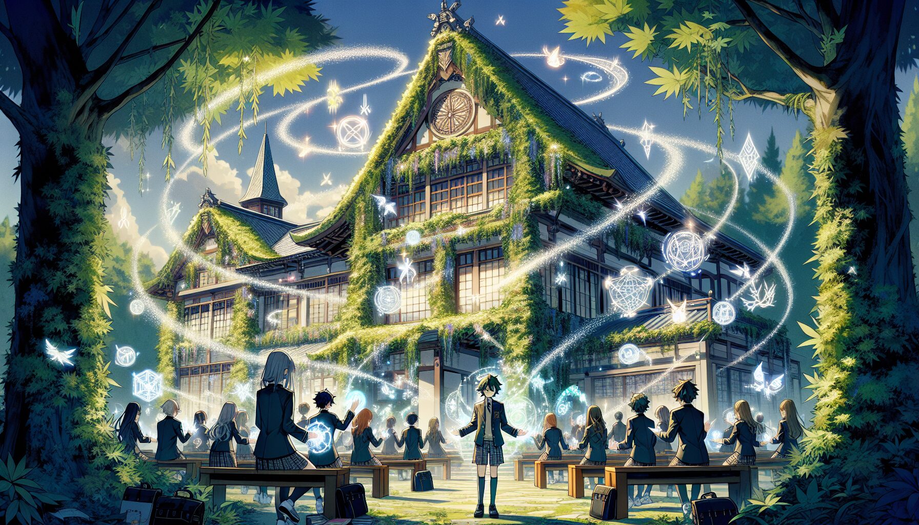 乙骨憂太與祈本里香插圖