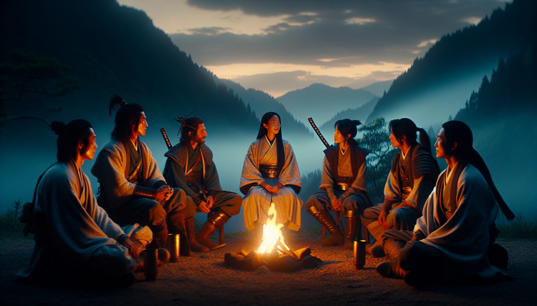 與歷史名人選擇對話路線的關鍵畫面