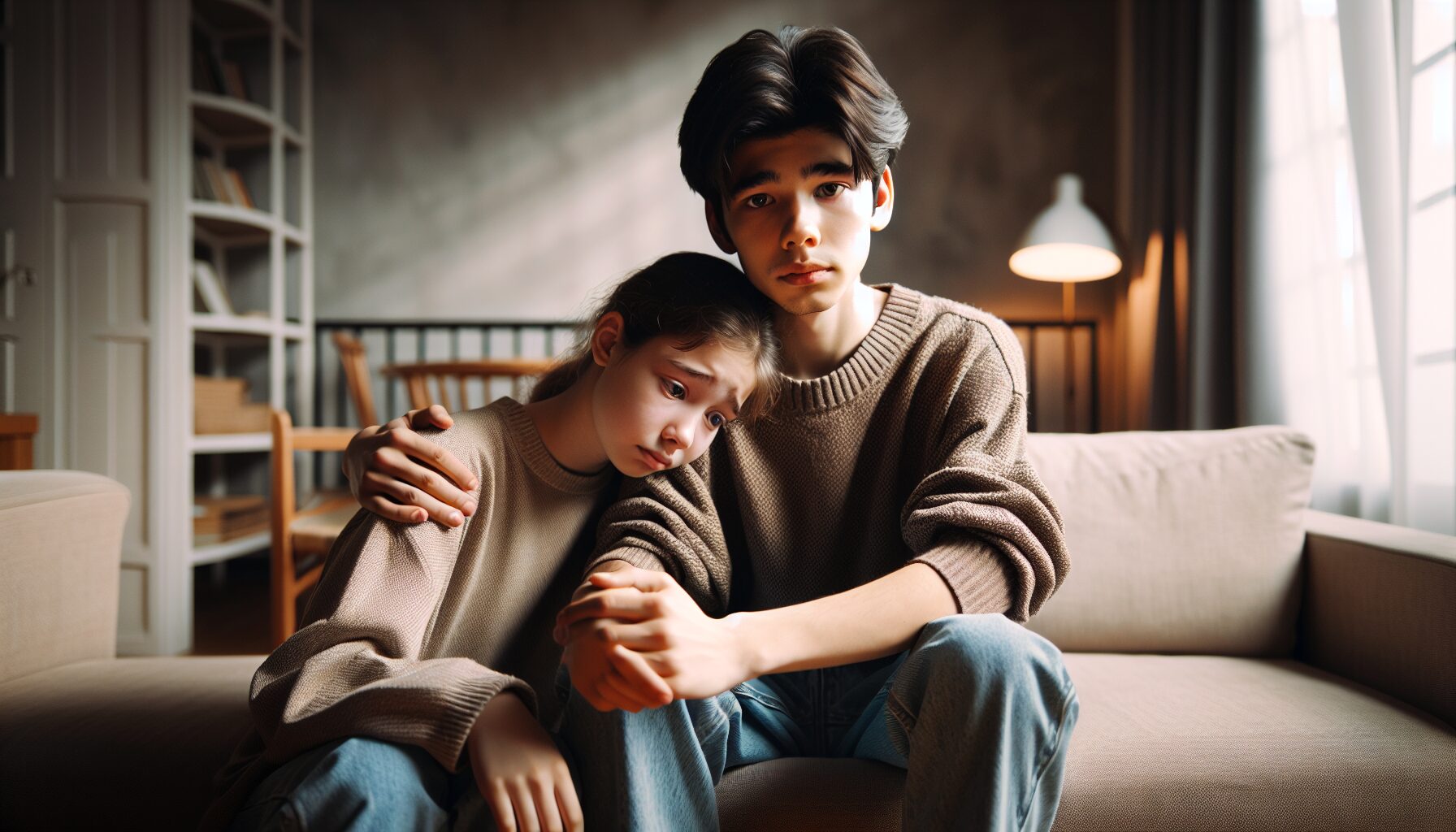 有希與兄長政近現代篇深情對視