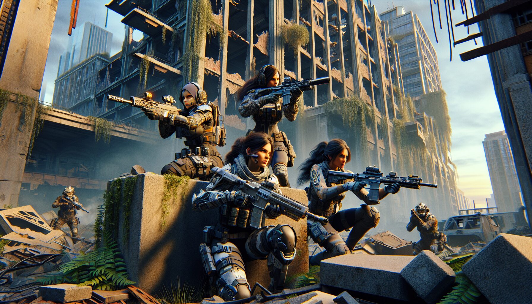 少女前線2角色展示,融合動漫風NPR技術