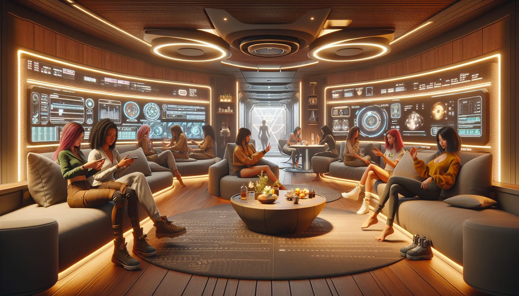 少女前線2整休室系統,可互動和培養好感