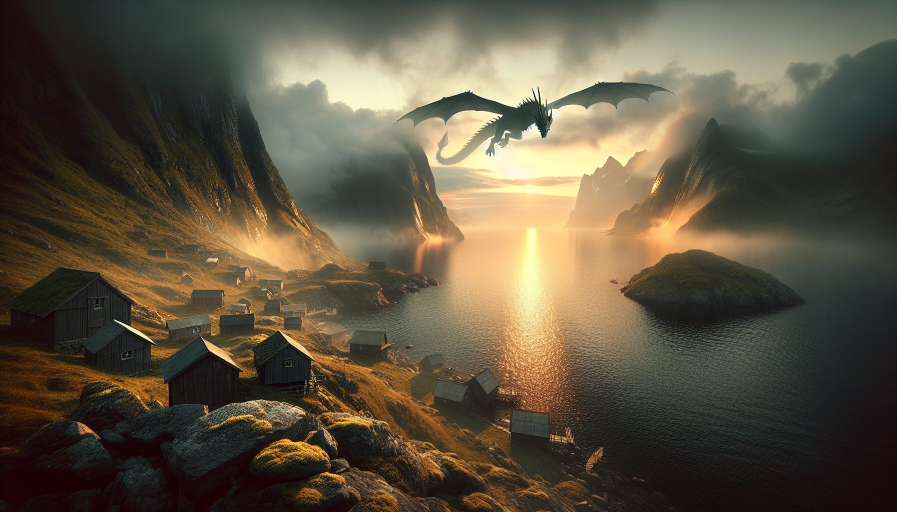 夜煞沒牙在月光下飛翔的電影感畫面