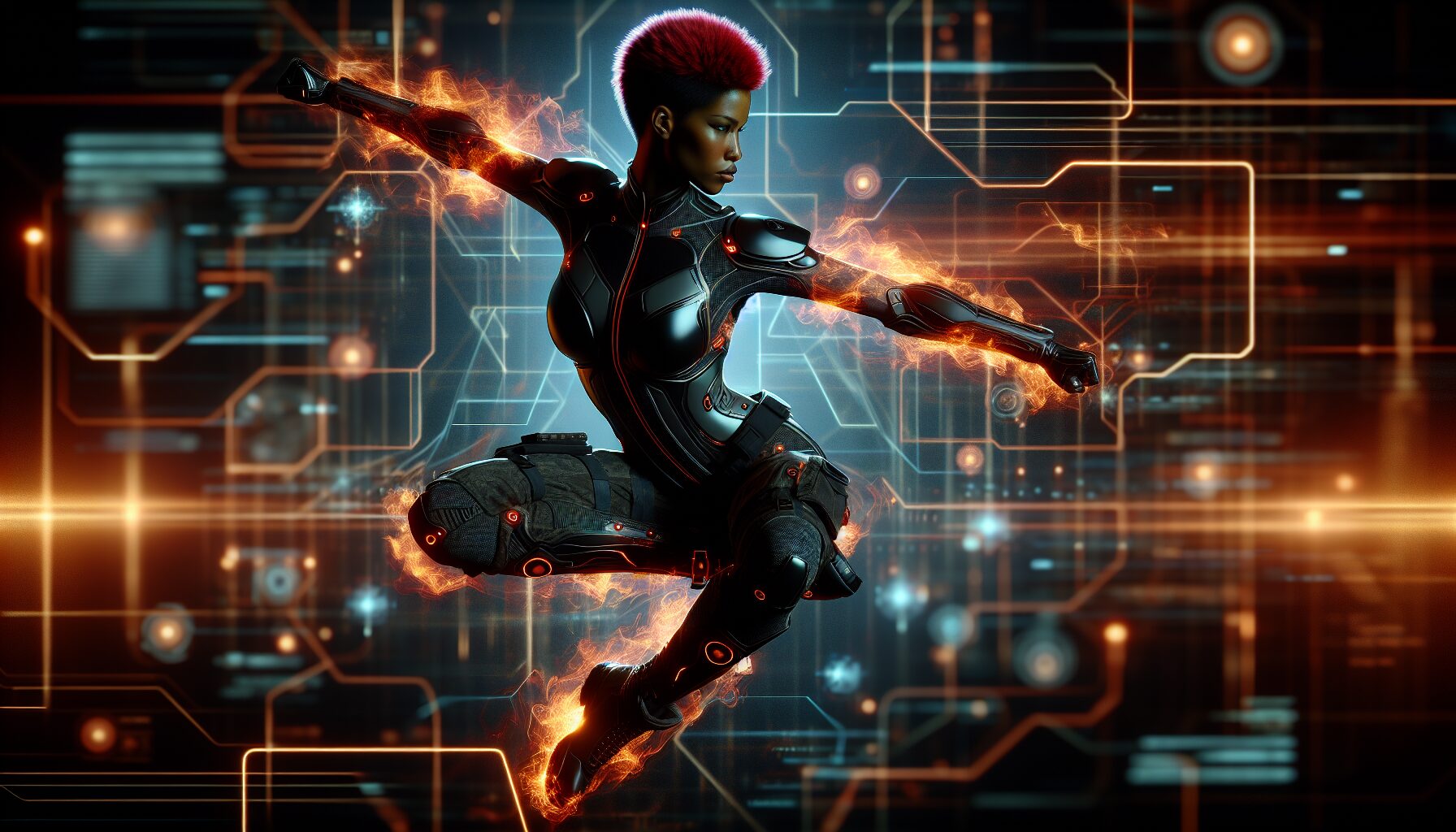 C. Viper 在快打旋風6中的官方角色宣傳圖