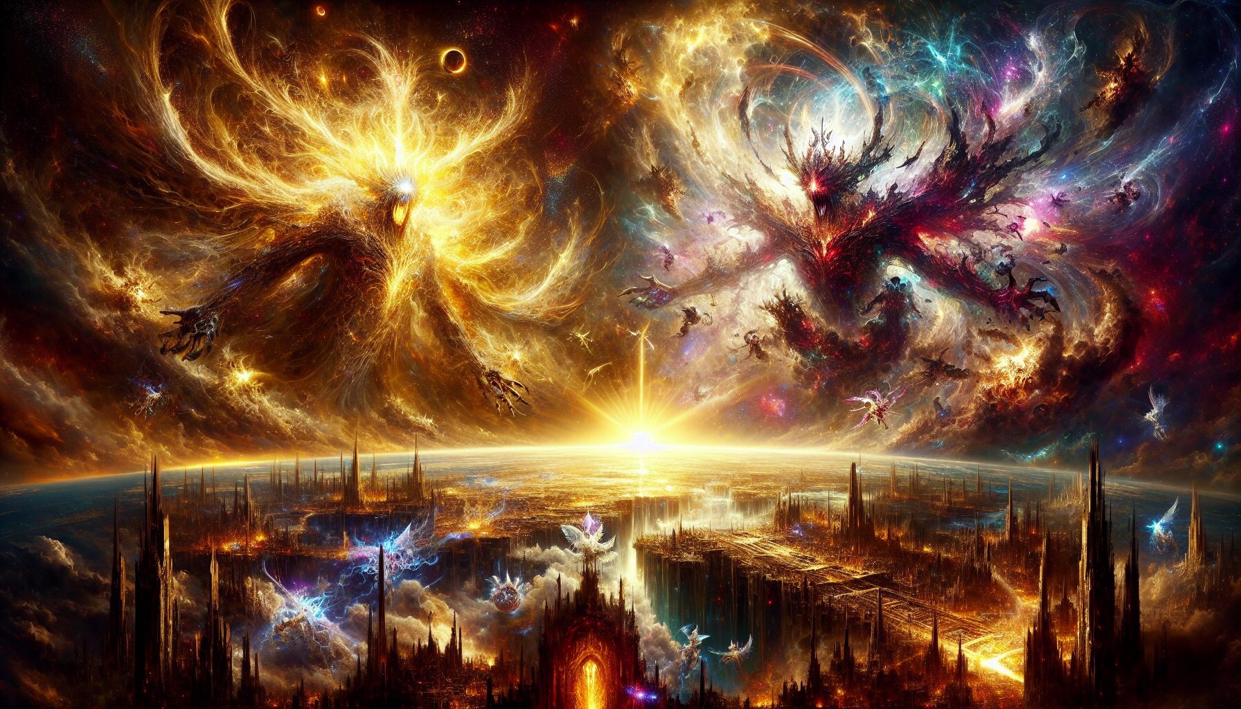 君主與支配者勢力設定插畫