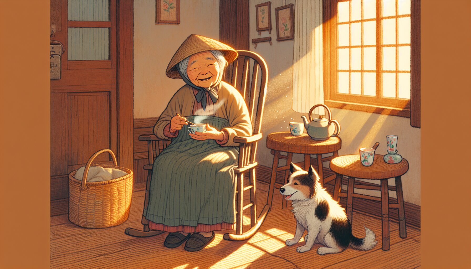 茉莉兒與英雄在廚房溫馨互動畫面