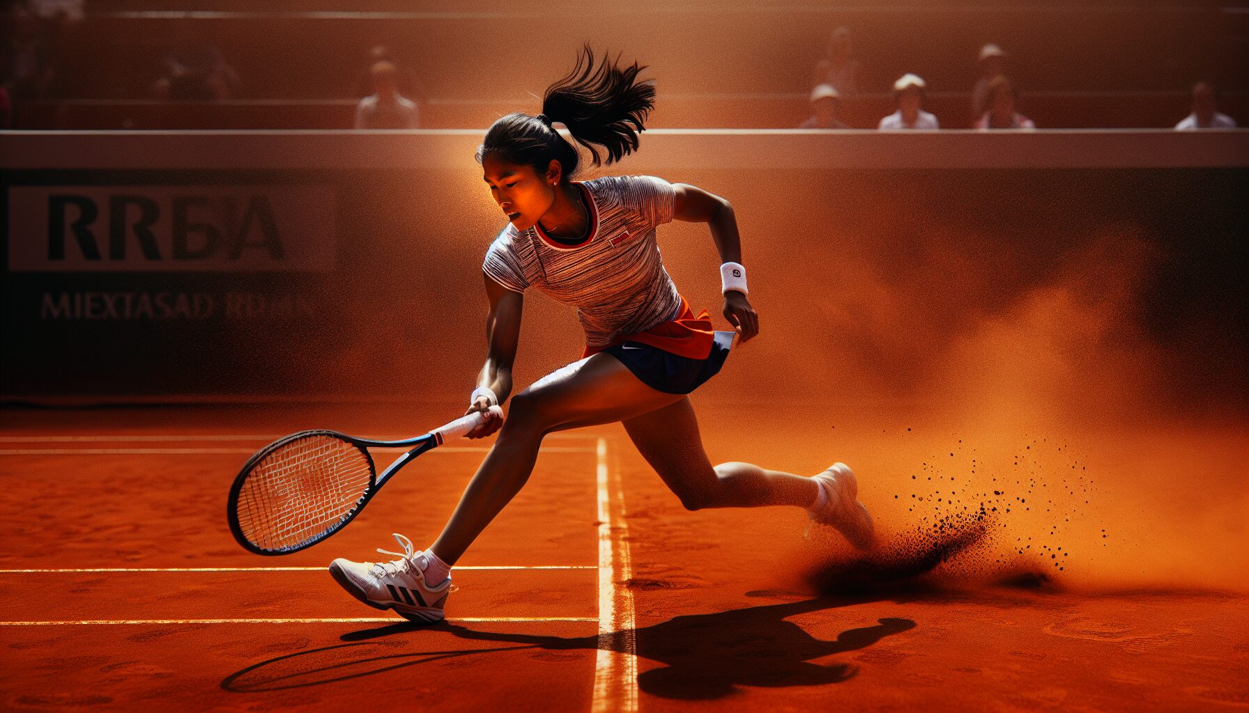 薩巴倫卡2025年紅土場作戰鏡頭,展現全場地適應力