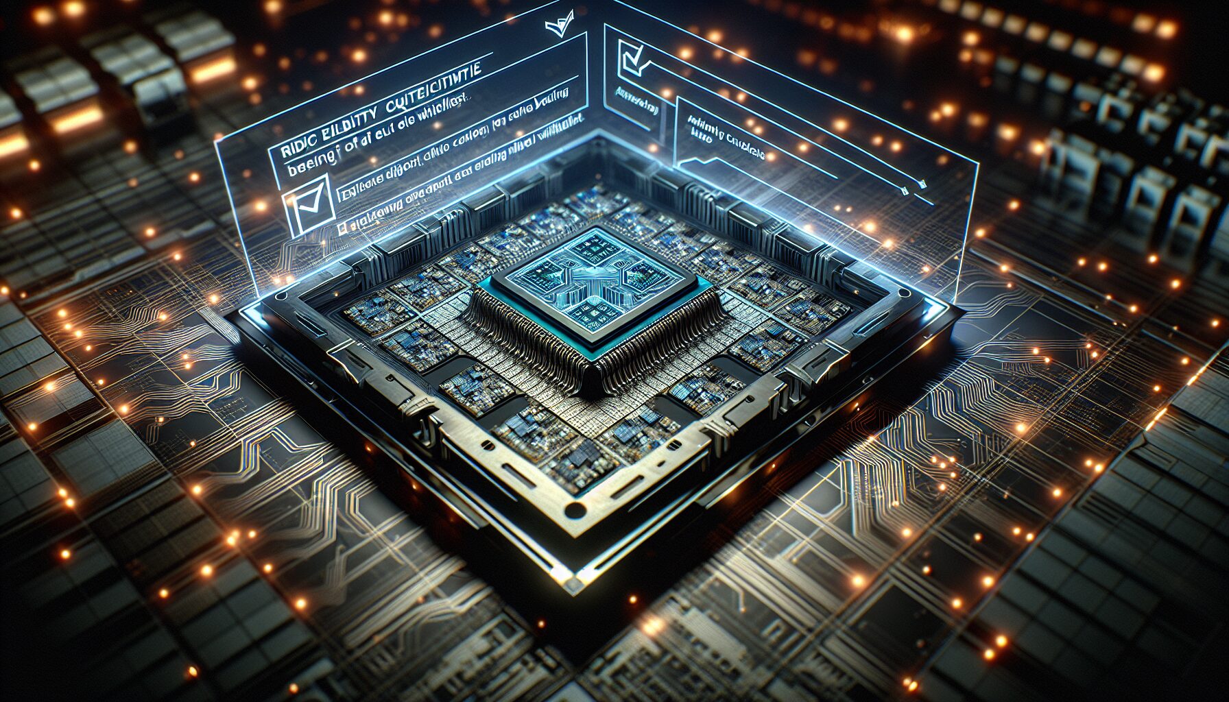 先進晶片設計白名單制度及管制流程圖