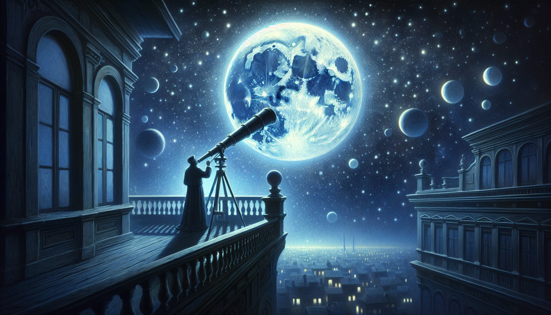 伽利略的天文望遠鏡與觀測