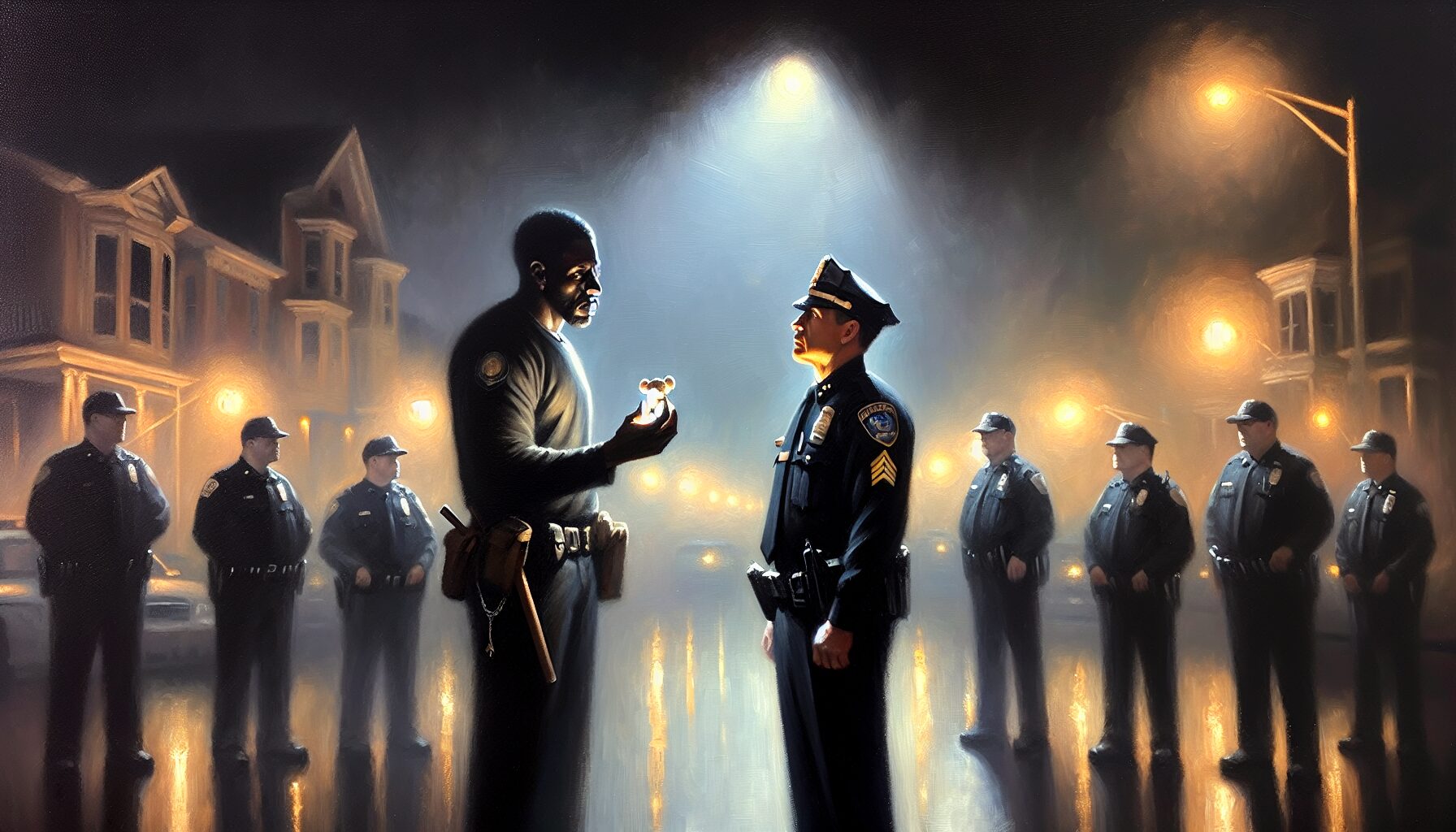 《Moo Moo》一集，泰瑞·克魯斯飾演的警探面對種族歧視的心酸時刻