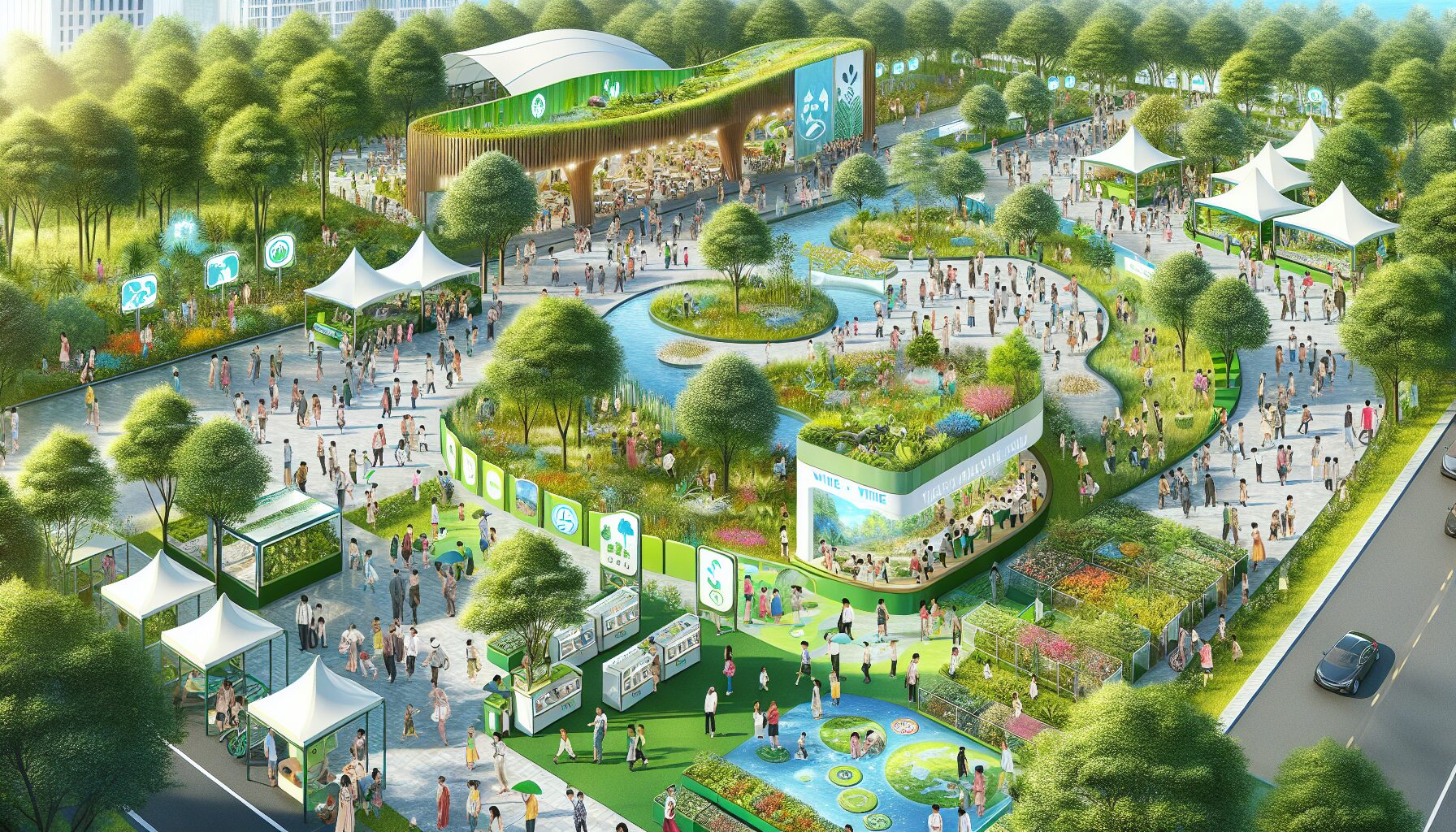 「野性再現」園內主題活動現場