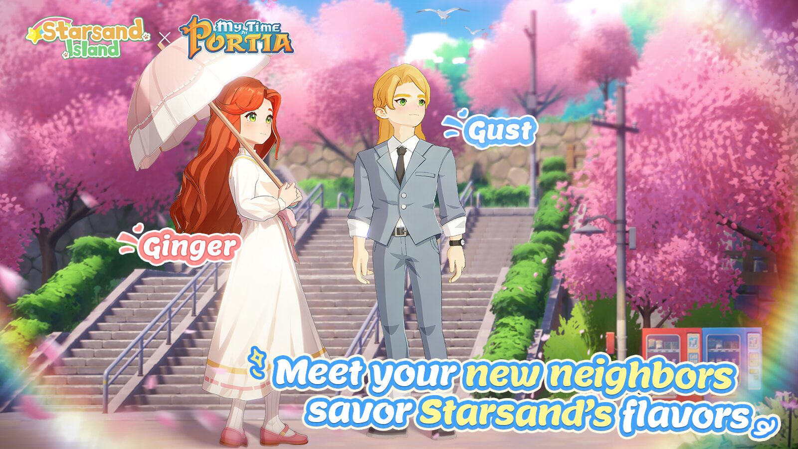 《星砂島》宣布與《波西亞時光》合作 人氣兄妹 Gust、Ginger 將登島生活