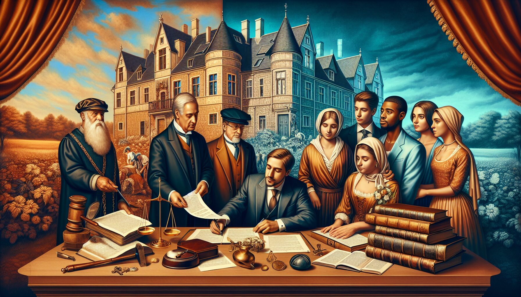 東亞宗法社會繼承儀式史料畫像