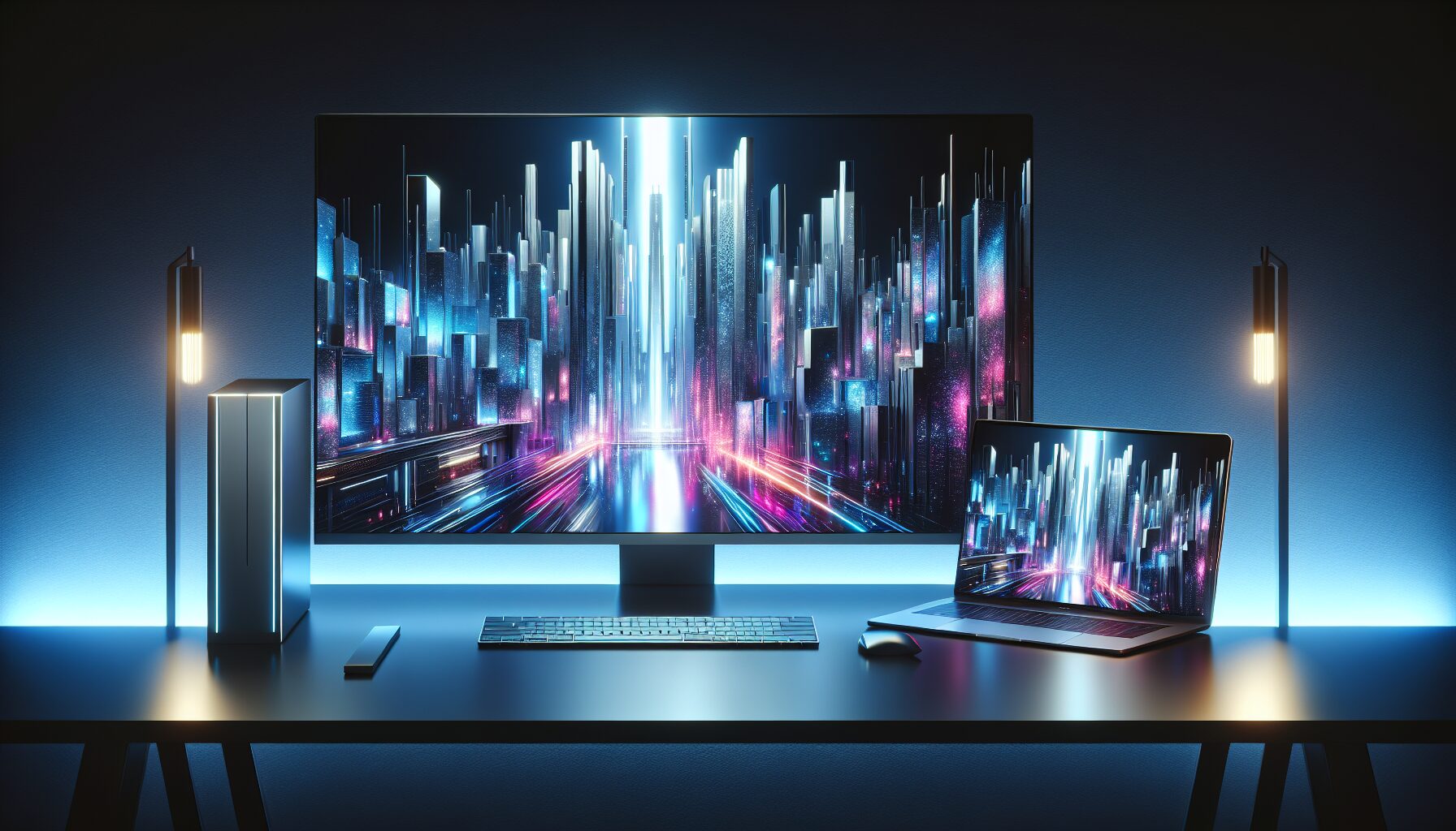 MacBook 上運行《電馭叛客 2077:終極版》原生版的即時遊玩畫面