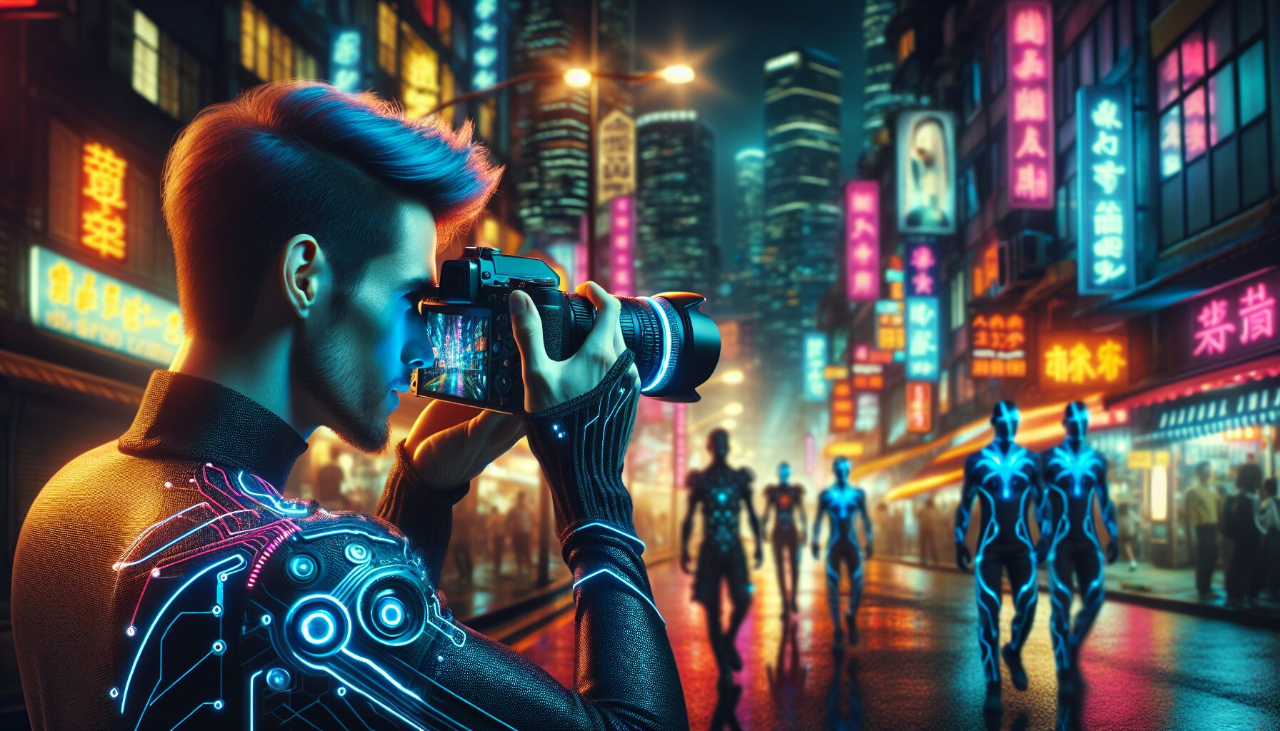 玩家投稿的夜城絢麗夜景「拍照模式」得獎作品