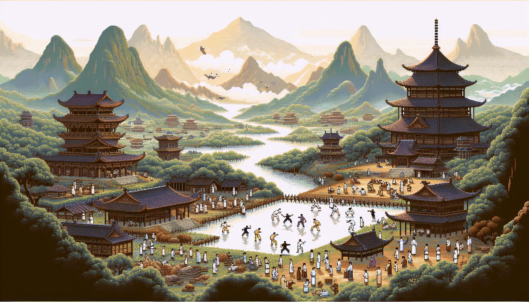 《大俠立志傳》高自由度玩法解析:2025年新手快速上手5大技巧