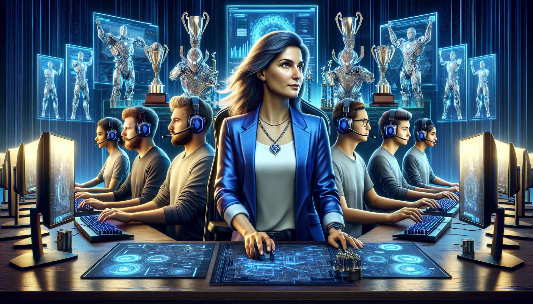 鍾培生（左）與Toyz（右）剛締結合作時的合影氣氛融洽