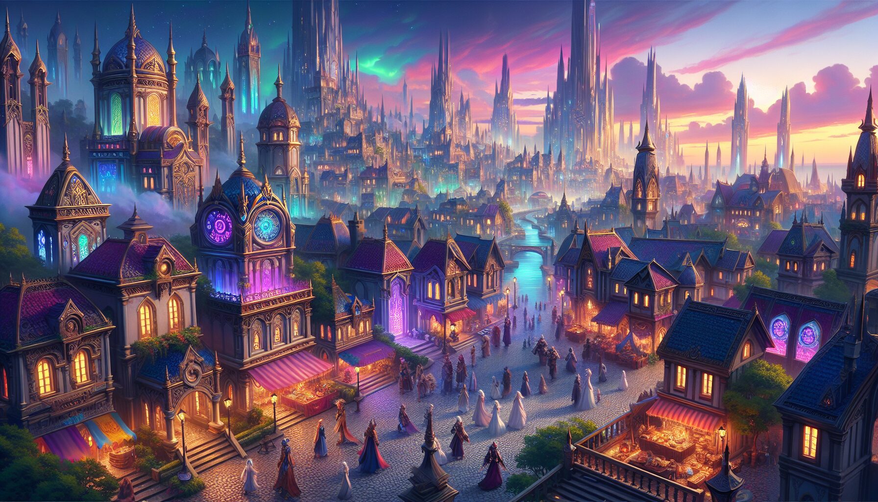 《蔚藍色法則》遊戲內世界地圖與戰鬥畫面