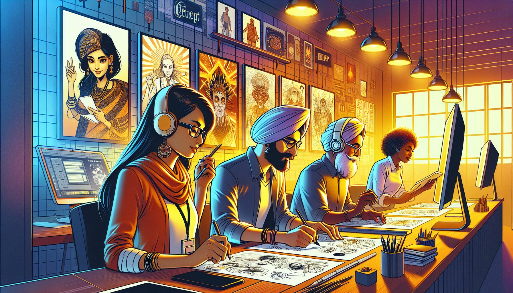 總監橋野桂、副島成記與目黑將司三人領軍的 Studio Zero 開發團隊