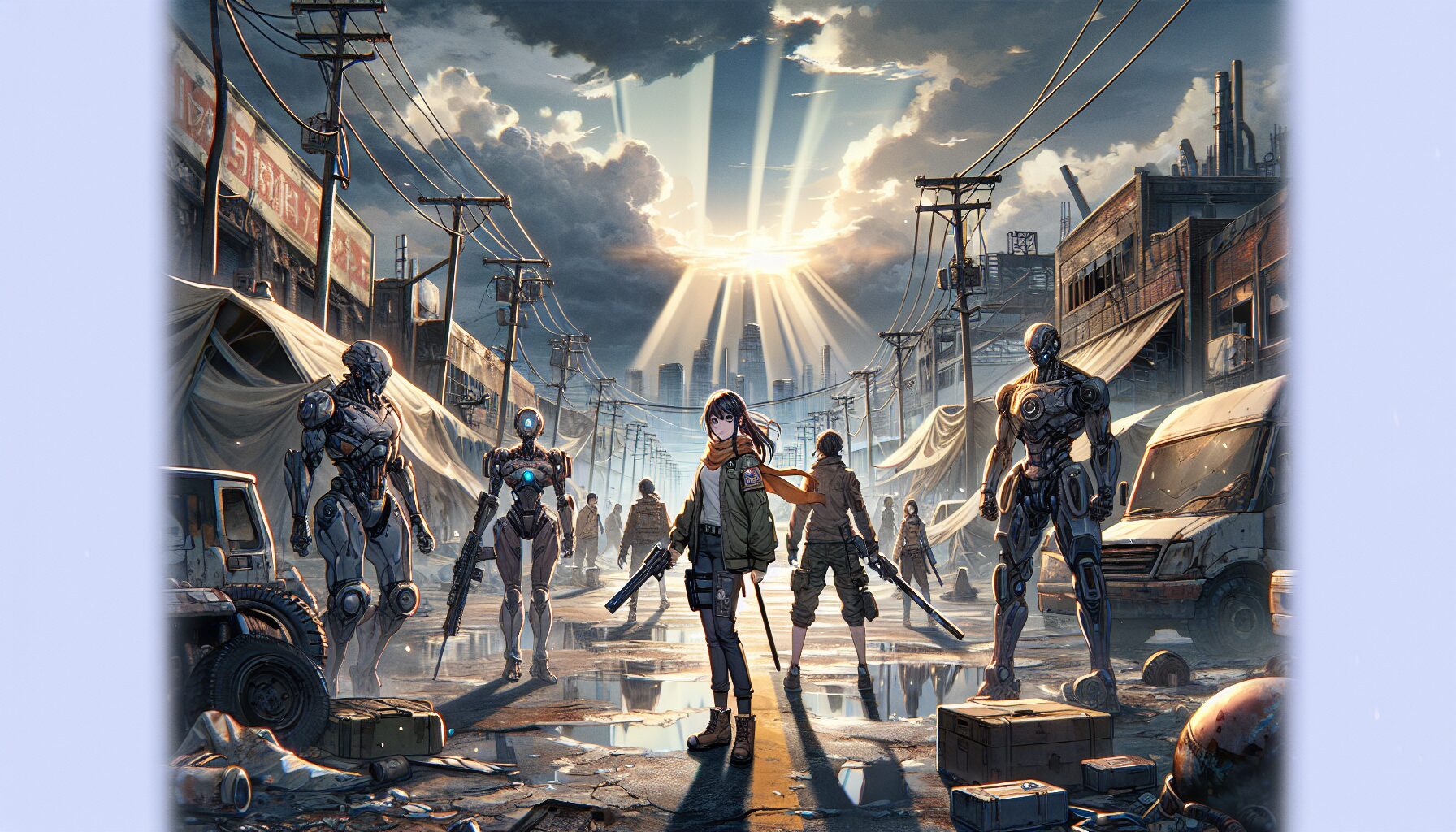 少女前線2:追放 角色群與背景世界觀展示