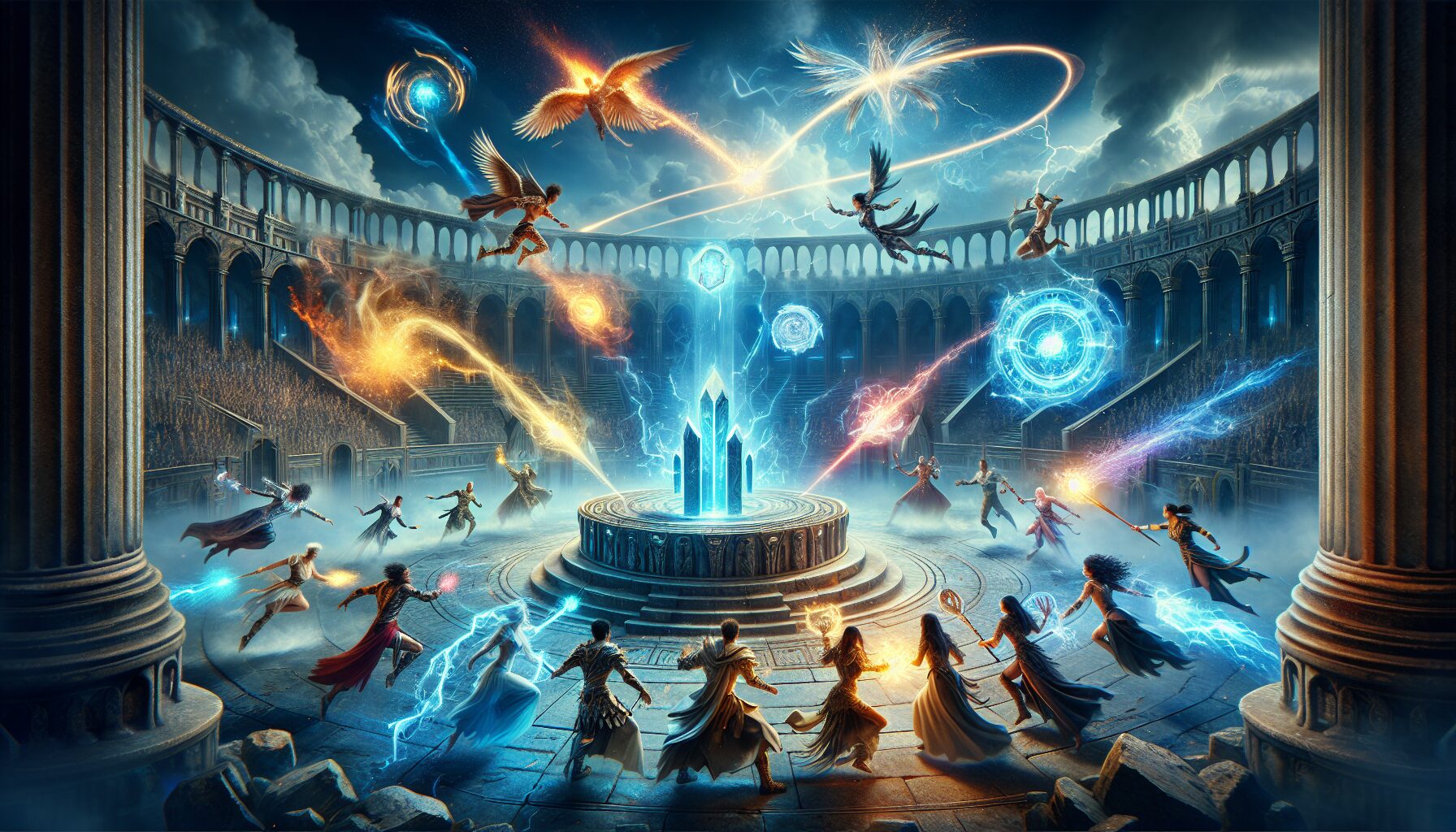 Spellcasters Chronicles 3v3 競技場概念設計