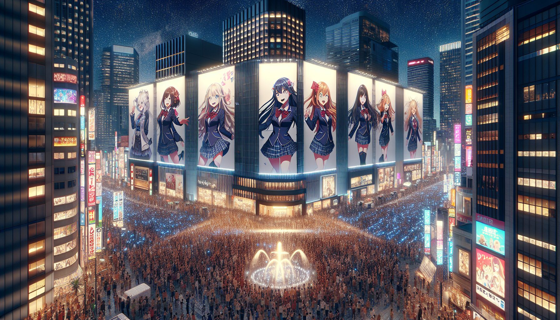 五等分的花嫁動畫聲優組合現場活動合照