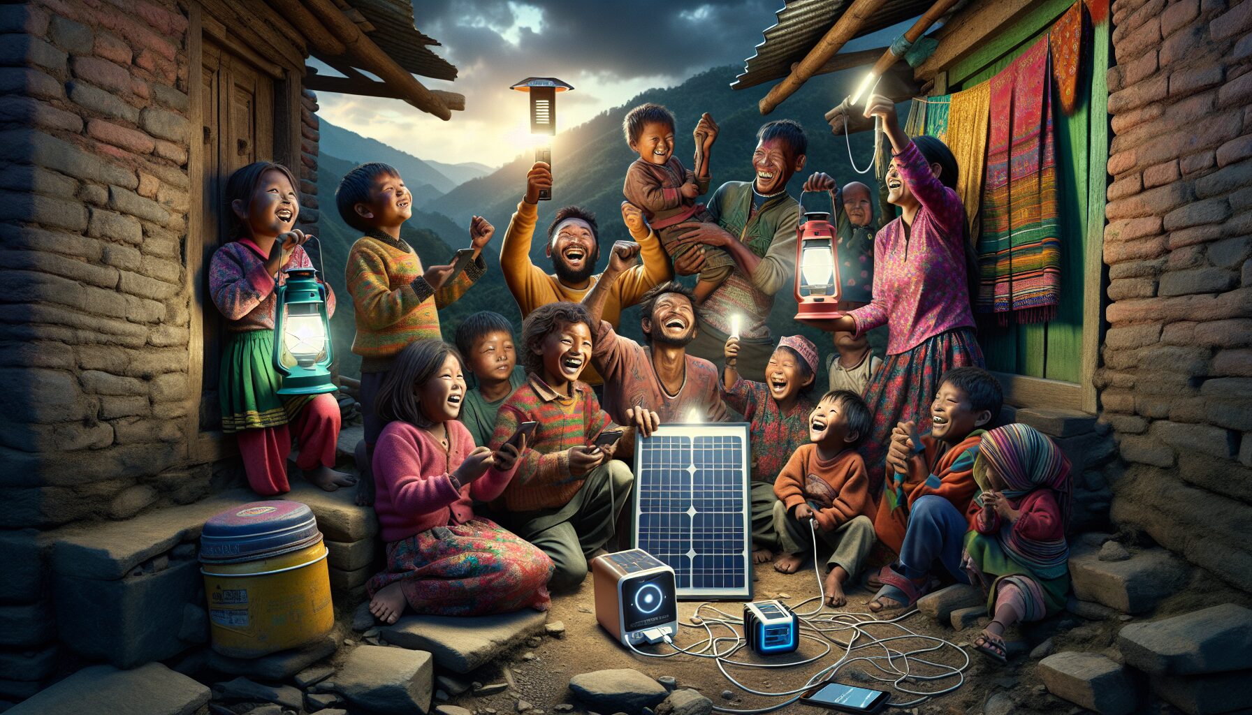 尼泊爾太陽能Tuki點亮偏鄉家庭