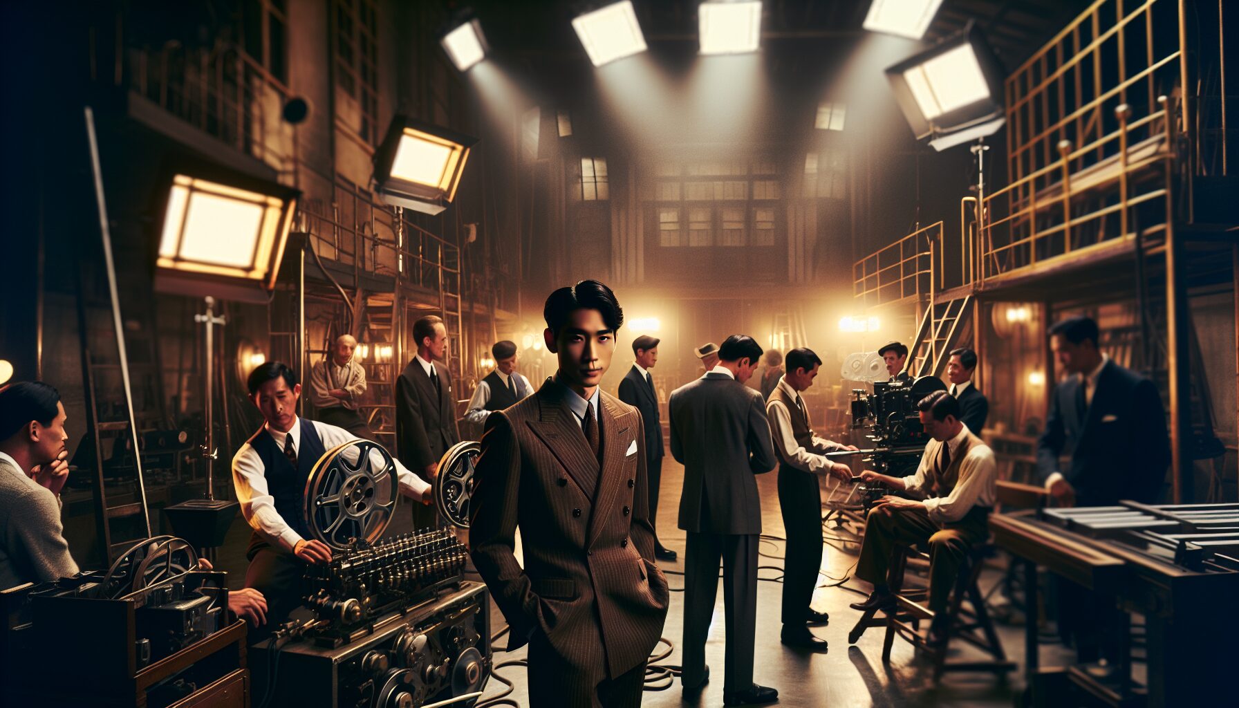 高鳴於經典電視劇《台灣廖添丁》中詮釋義俠形象