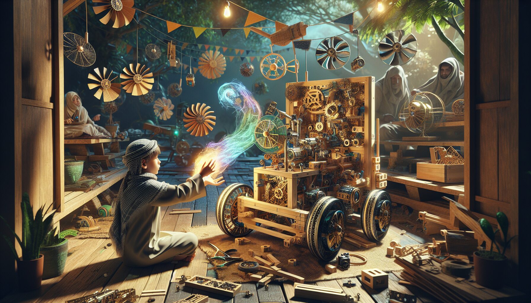 究極手拼接載具實機操作畫面