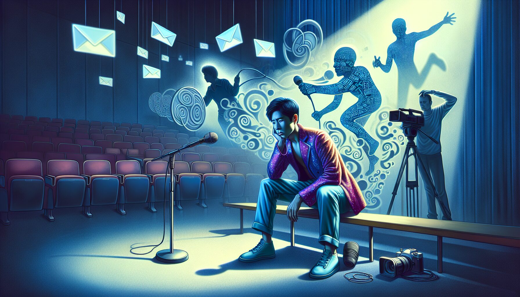 Gura粉絲社群自製的告別圖