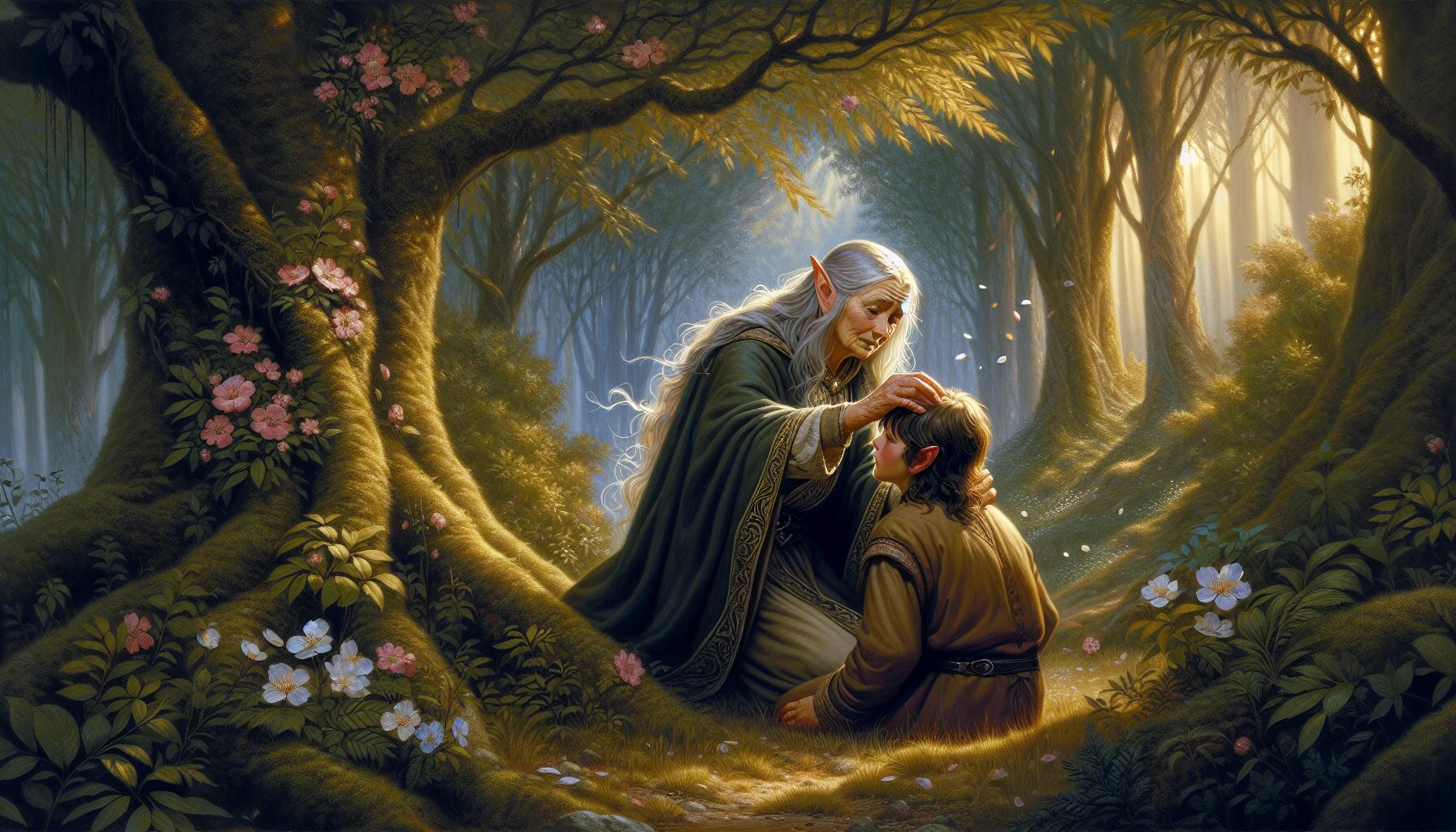 芙莉蓮摸頭安慰費倫,暖心的舉動成為粉絲津津樂道的療癒經典