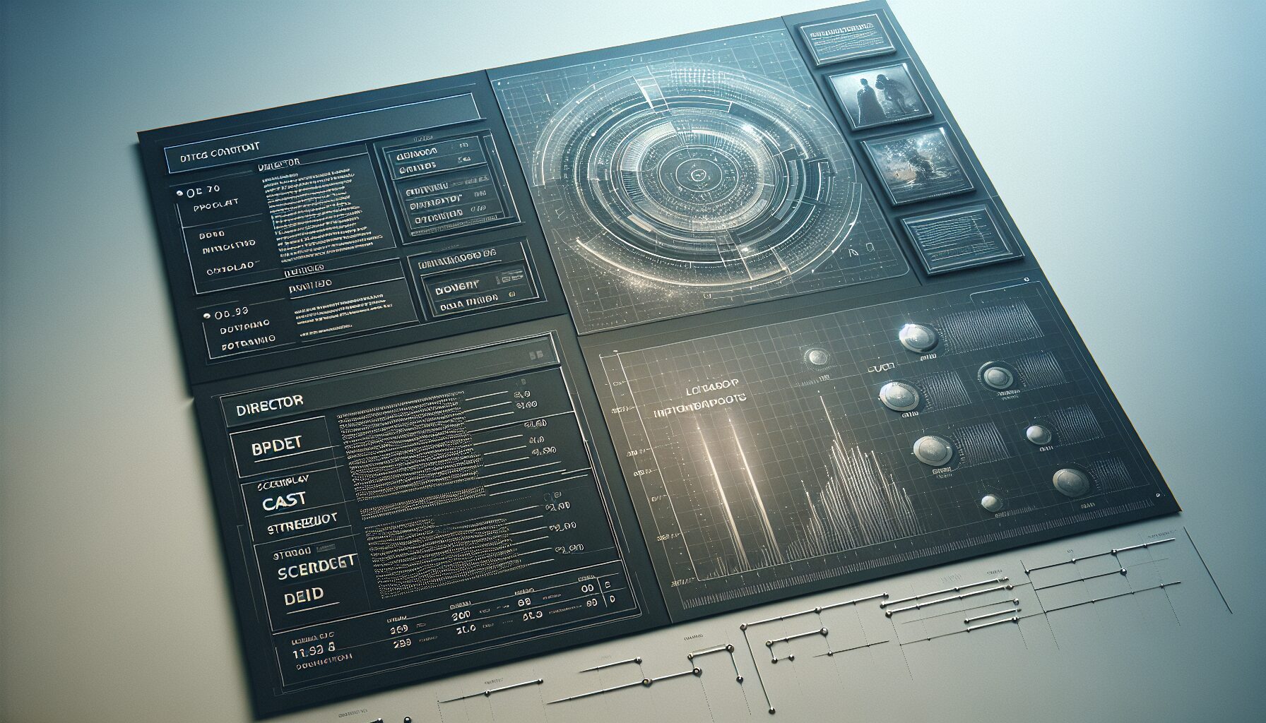 《電幻國度》電影主題概念及角色設計海報