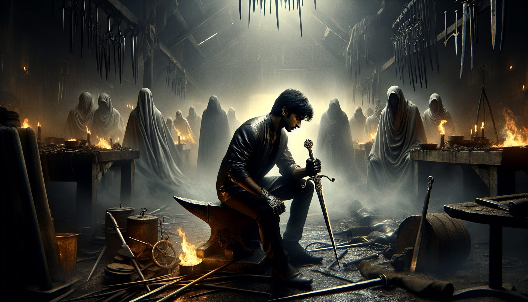 六平千鑛與其父六平國重,妖刀與宿命的開端