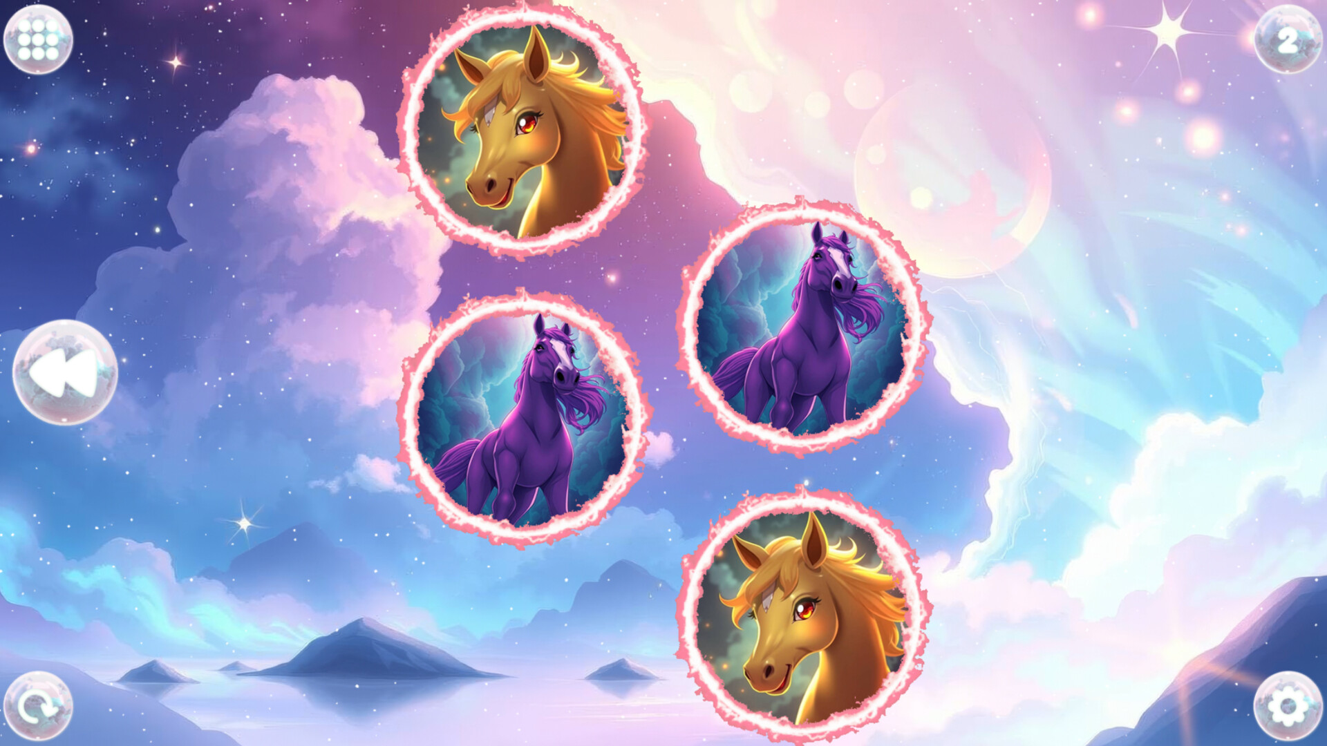 最新休閒益智遊戲《動漫夢幻配對：馬》登場！可愛動漫風格卡牌等你來挑戰