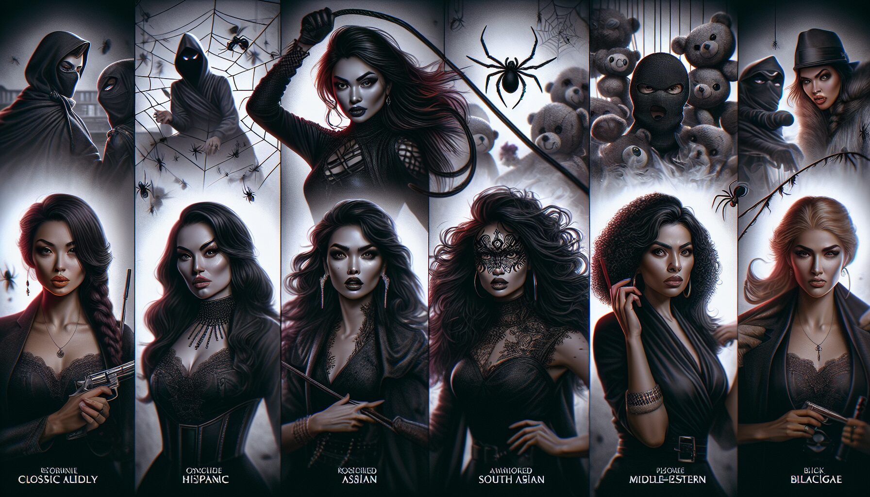 艾諾爾米塔幹部集結，全員魔裝與張力四射的站姿