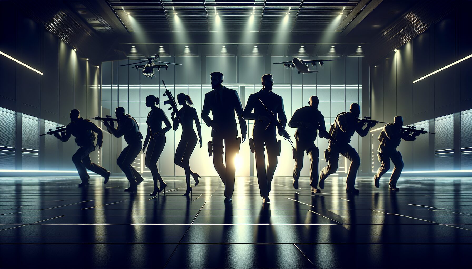 動畫與影集版自殺突擊隊亮相場景