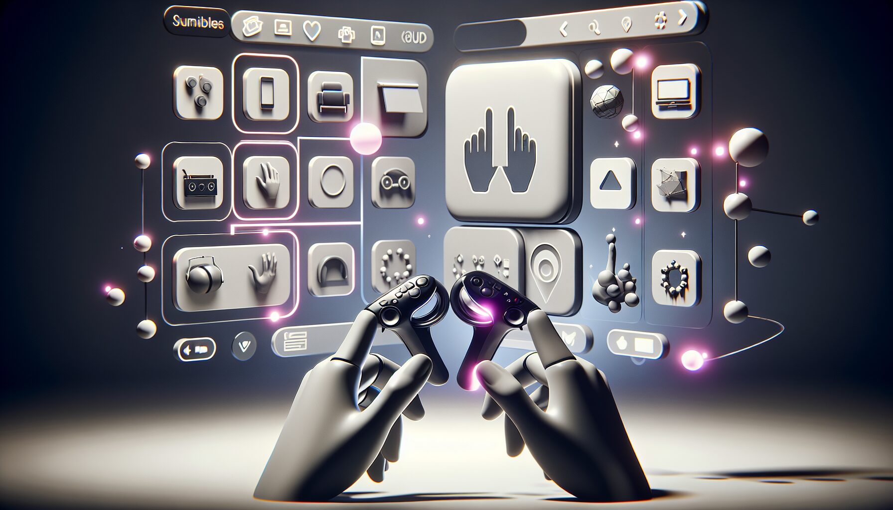 VRChat 商店主介面示意