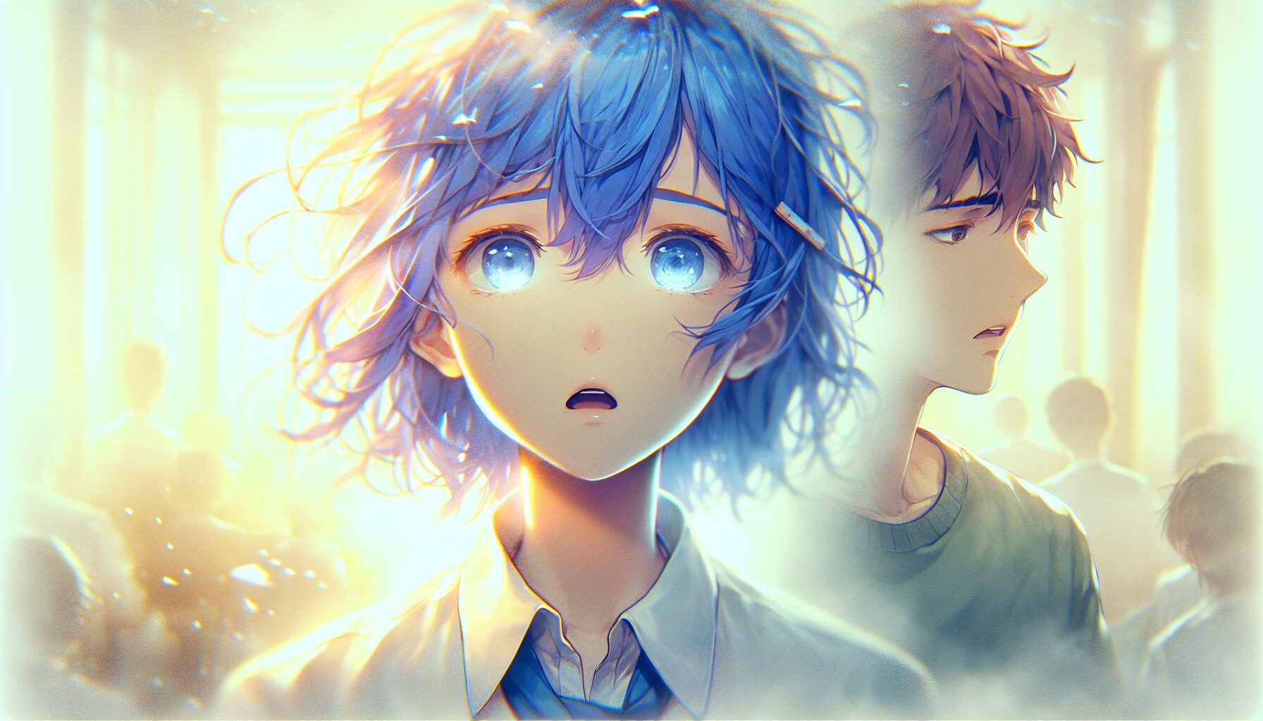 沉睡中的雷姆由昴守護身邊