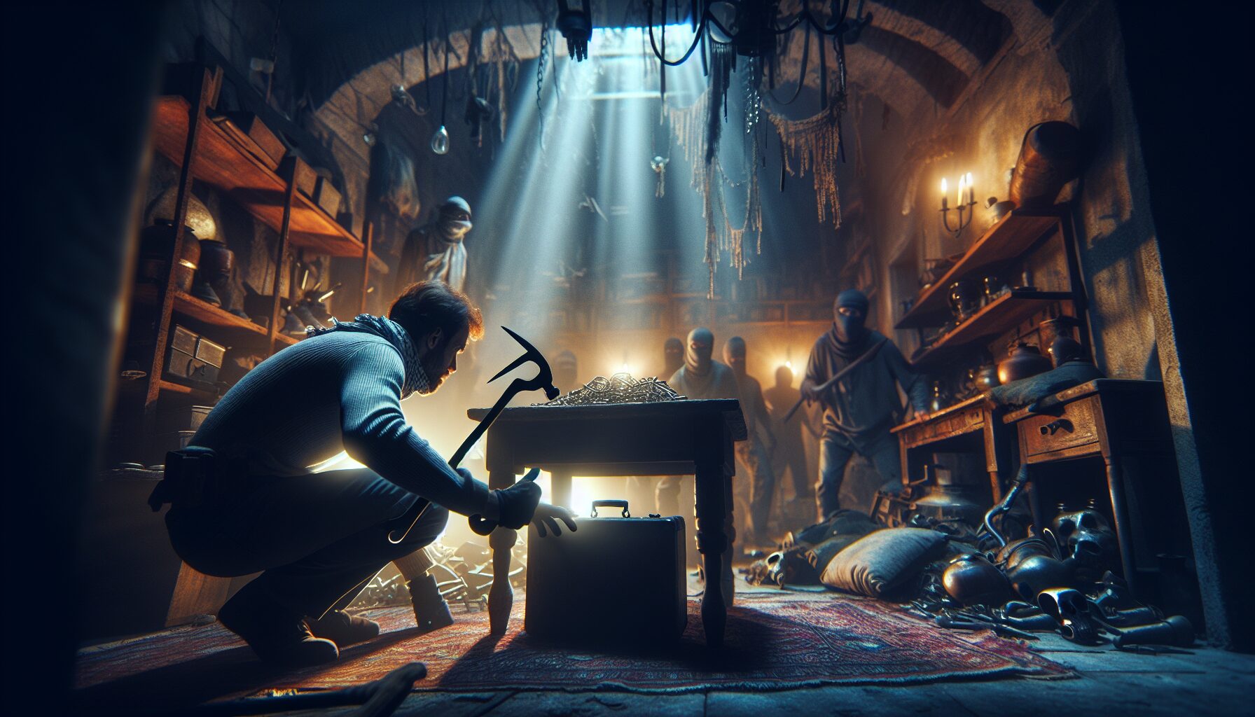 玩家取得撬棍的重要劇情分歧場景