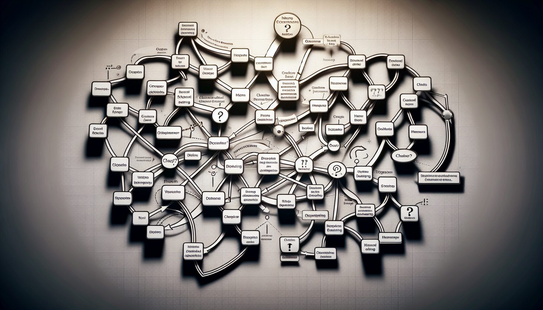 遊戲結局選單展示，多條分歧分支