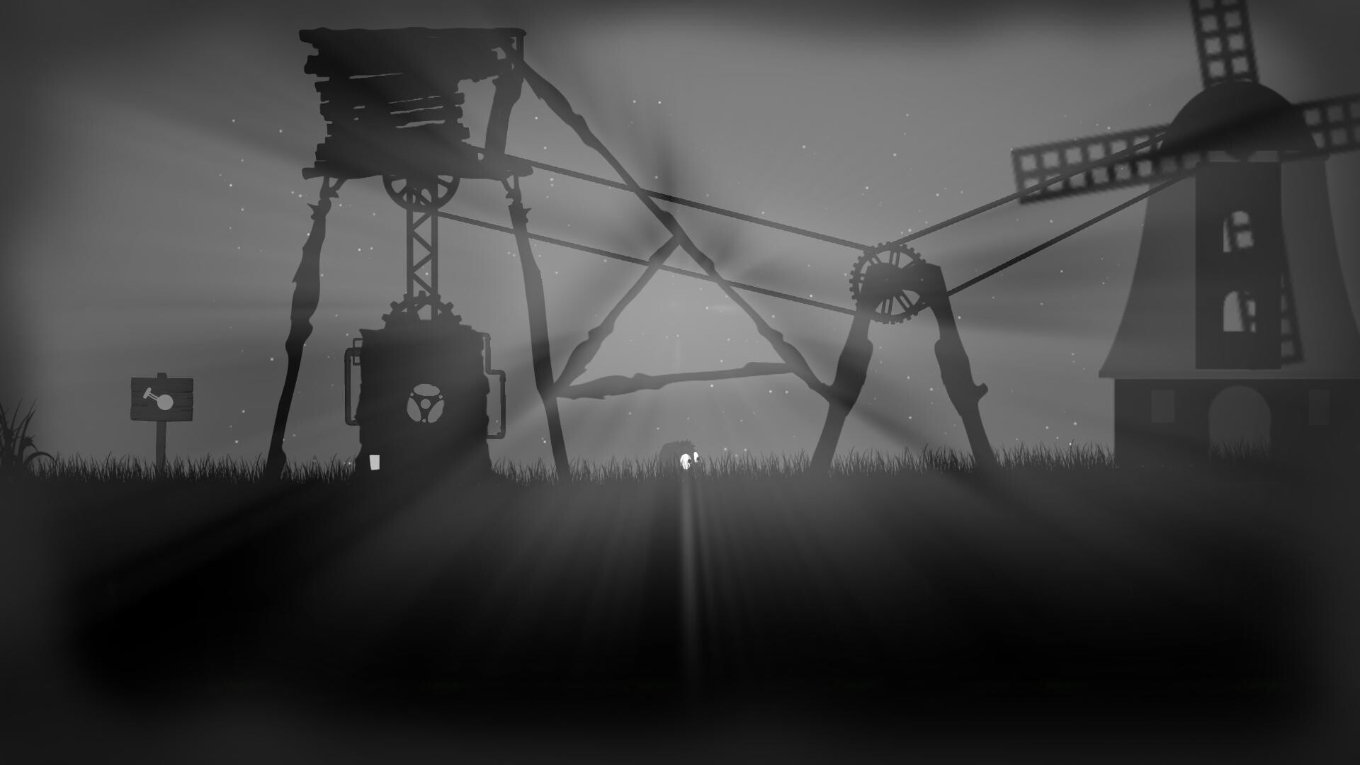 全新解謎冒險平台遊戲《薩馬金戈的迷失》登場！黑白剪影吸睛、氛圍滿點