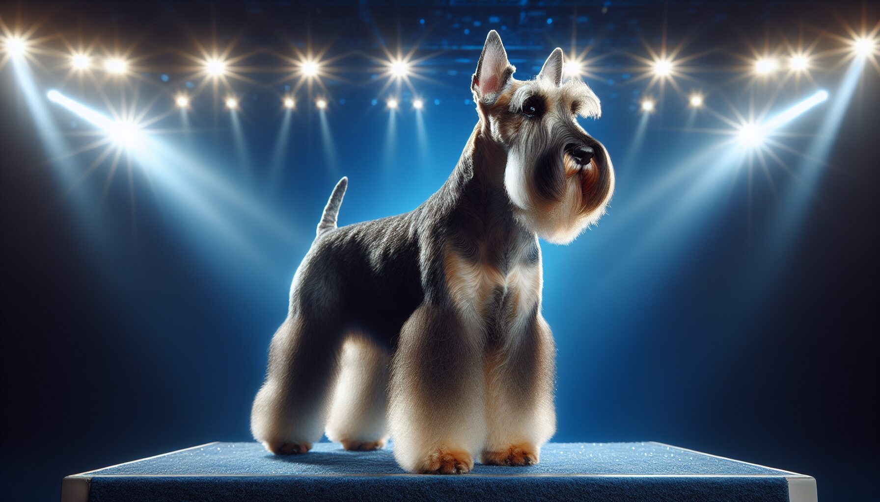 剛毛獵狐梗於國際犬展舞台上的華麗英姿